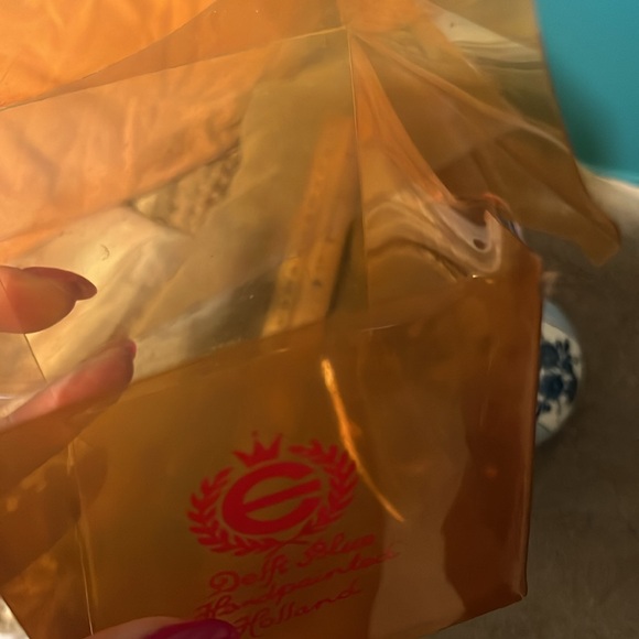 Delft ornament blue and white ornament from Holland ceramic mint condition - Picture 11 of 14